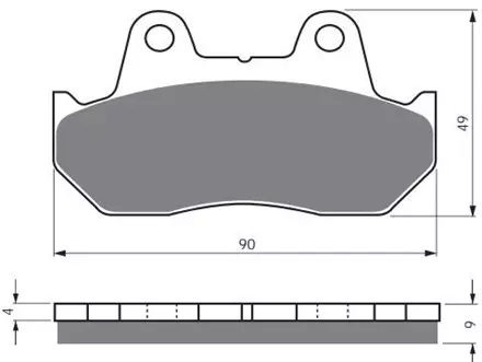 Тормозные колодки GoldFren 049 S3