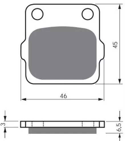 Тормозные колодки GoldFren 077 K5