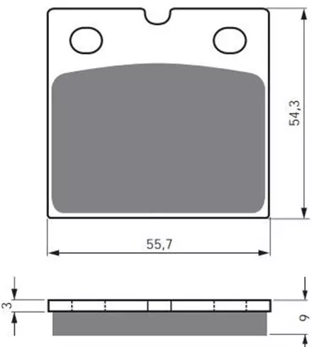 Тормозные колодки GoldFren 081 S3