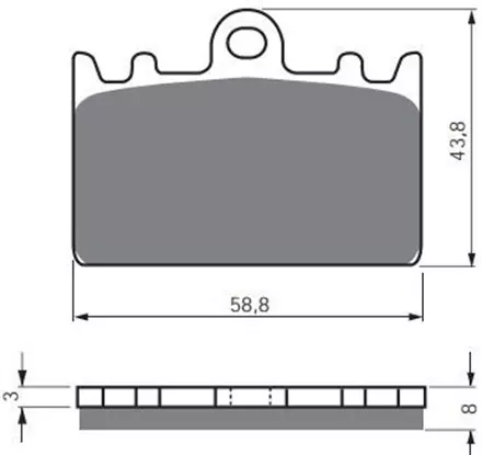 Тормозные колодки GoldFren 090 S3