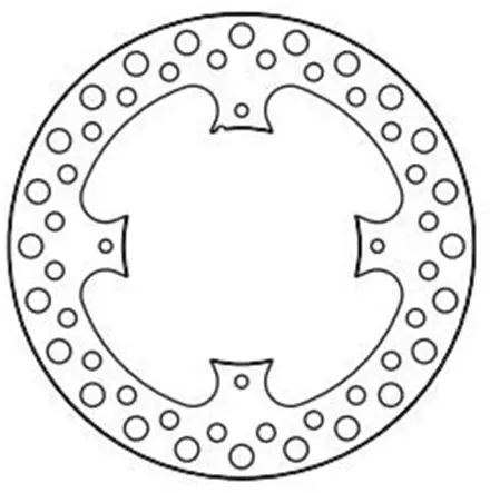 Задний тормозной диск GoldFren CRE/CRE-F/CR/CRF/