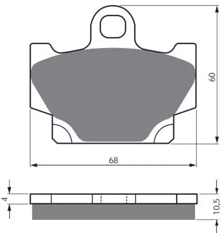 Тормозные колодки GoldFren 113 S3