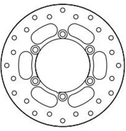 Диск тормозной GoldFren 1251F