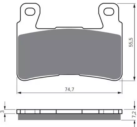Тормозные колодки GoldFren 134 S3