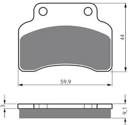 Тормозные колодки GoldFren 136 S3