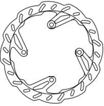 Передний тормозной диск GoldFren RM/RM-Z