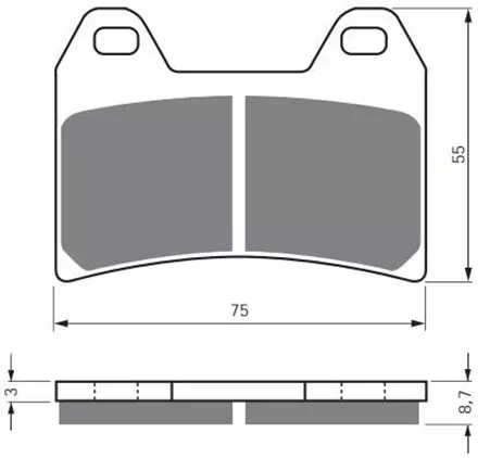 Тормозные колодки GoldFren 141 S33