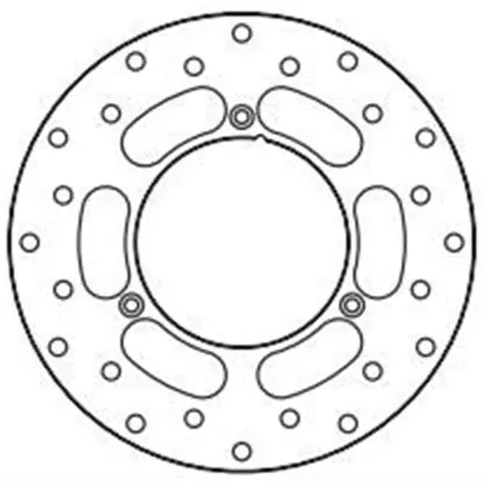 Диск тормозной GoldFren 1451F