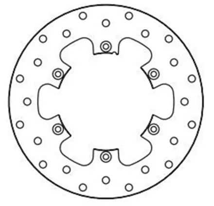 Задний тормозной диск GoldFren SMR/SX/XC-F/MX/SX-F/EXC