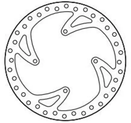 Диск тормозной GoldFren 1523F