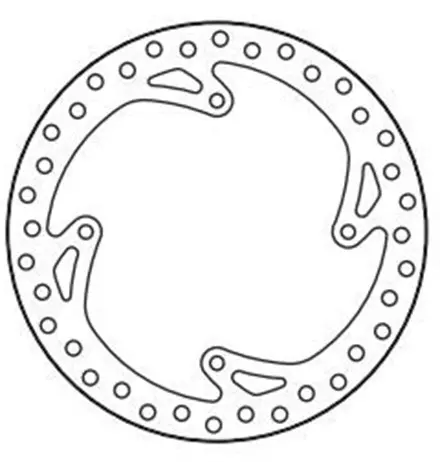 Диск тормозной GoldFren 1523R