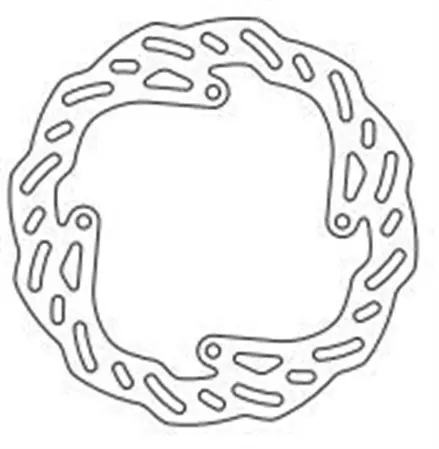 Диск тормозной GoldFren 1523R3