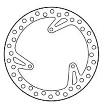 Диск тормозной GoldFren 1533F