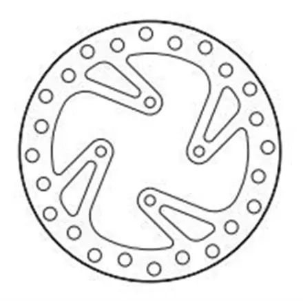 Диск тормозной GoldFren 1533R