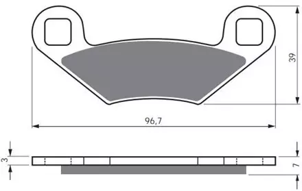 Тормозные колодки GoldFren 162 K5