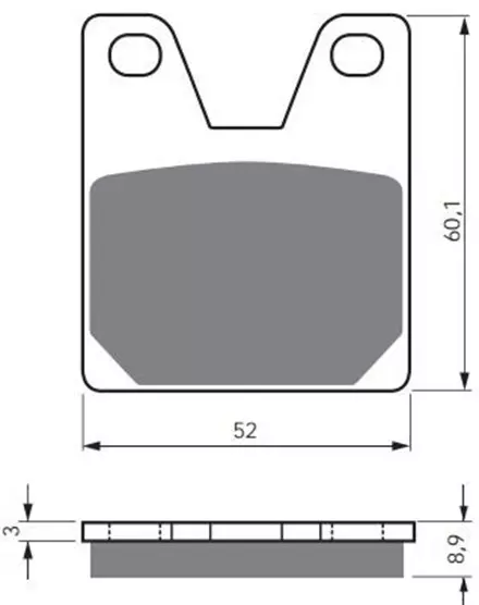 Тормозные колодки GoldFren 169 S33