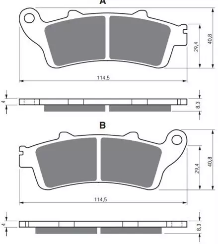 Тормозные колодки GoldFren 178 S3