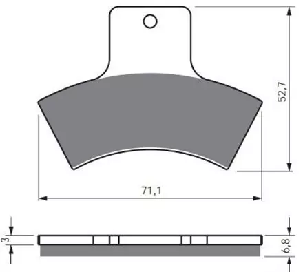 Тормозные колодки GoldFren 179 K5
