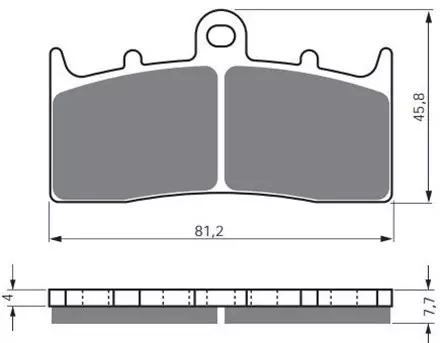 Тормозные колодки GoldFren 194 S33