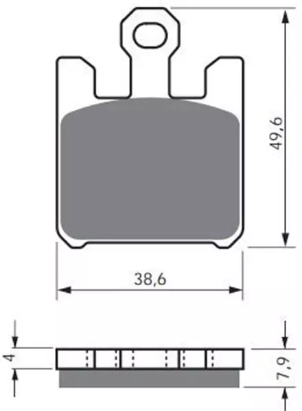 Тормозные колодки GoldFren 200 S3