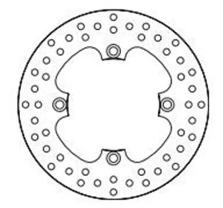 Диск тормозной задний