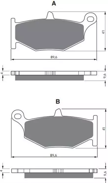 Тормозные колодки GoldFren 241 S3