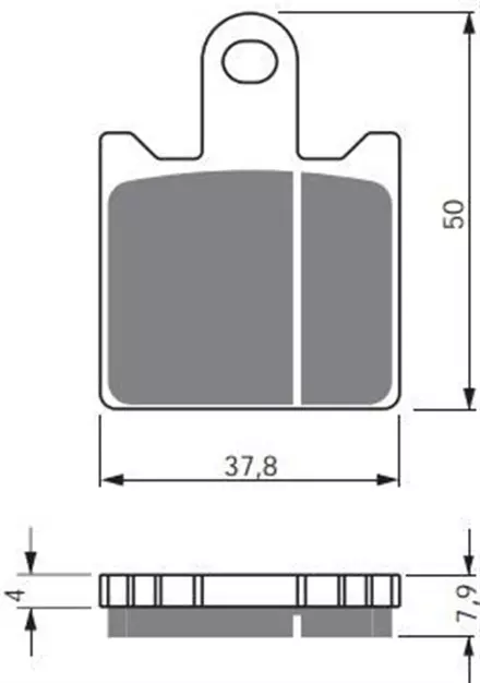 Тормозные колодки GoldFren 249 S3