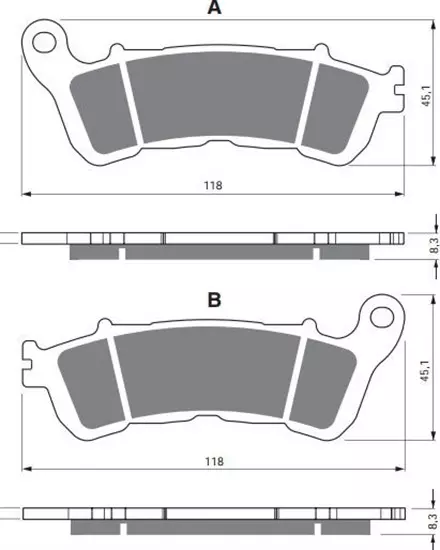 Тормозные колодки GoldFren 257 S3