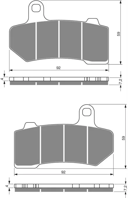 Тормозные колодки GoldFren 271 S33