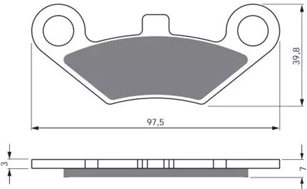 Тормозные колодки GoldFren 284 K5
