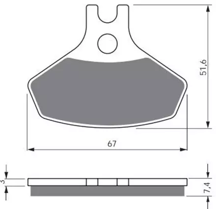 Тормозные колодки GoldFren 291 K5