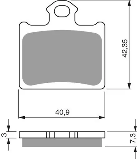 Тормозные колодки GoldFren 297 K5-LX