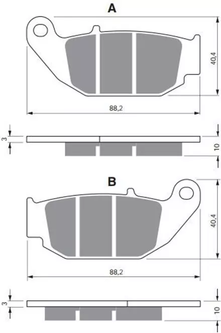Тормозные колодки GoldFren 311 S3