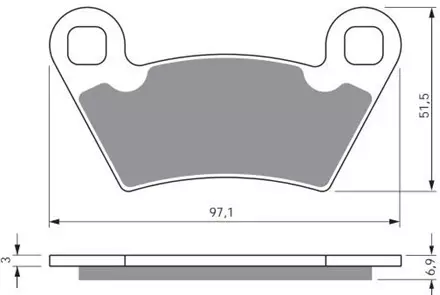 Тормозные колодки GoldFren 312 S3