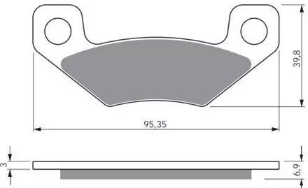 Тормозные колодки GoldFren 315 K5