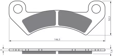 Тормозные колодки GoldFren 347 K5