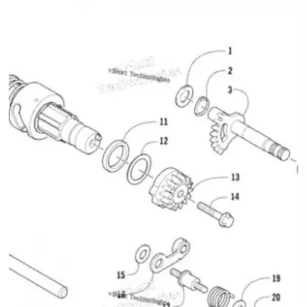 Шайба КП Arctic Cat 700 0828-037