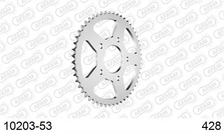 Звезда задняя AFAM 10203-53 для мотоцикла