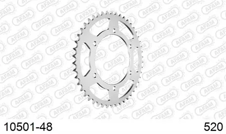Звезда задняя AFAM 10501-48 для мотоцикла