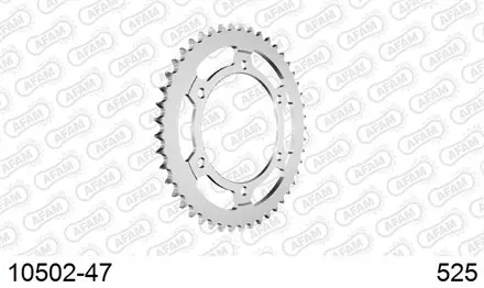 Звезда задняя AFAM 10502-47 для мотоциклов