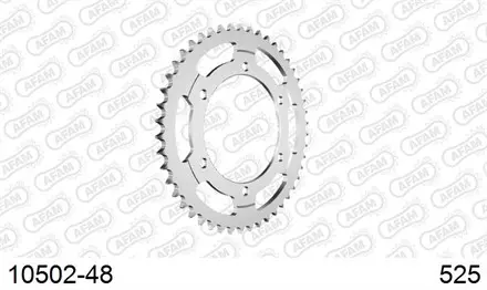 Звезда задняя AFAM 10502-48 для мотоциклов