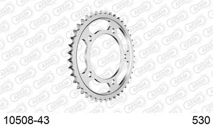 Звезда задняя AFAM 10508-43 для мотоциклов