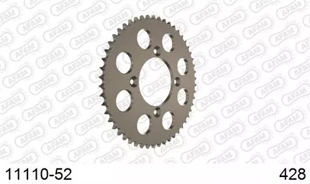 Звезда задняя AFAM 11110-52 для мотоцикла