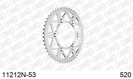 Звезда задняя AFAM 11212N-53 для мотоциклов