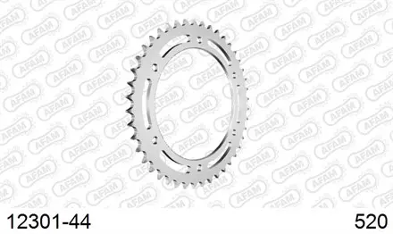 Звезда задняя AFAM 12301-44 для мотоцикла