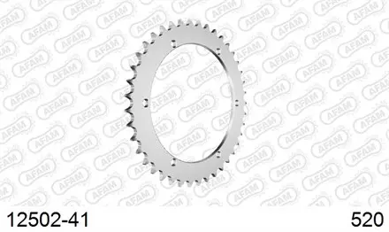 Звезда задняя AFAM 12502-41 для мотоцикла