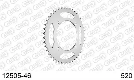 Звезда задняя AFAM 12505-46 для мотоциклов