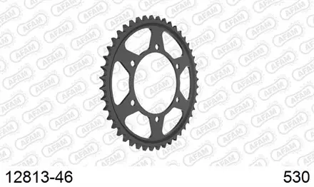 Звезда задняя AFAM 12813-46 для мотоциклов