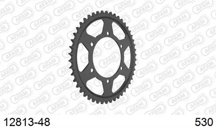 Звезда задняя AFAM 12813-48 для мотоциклов