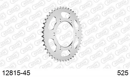 Звезда задняя AFAM 12815-45 для мотоциклов